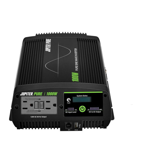 Onduleur à onde sinusoïdale pure de 1 000 watts en continu/2 000 watts en crête JUPITER - sosoutils