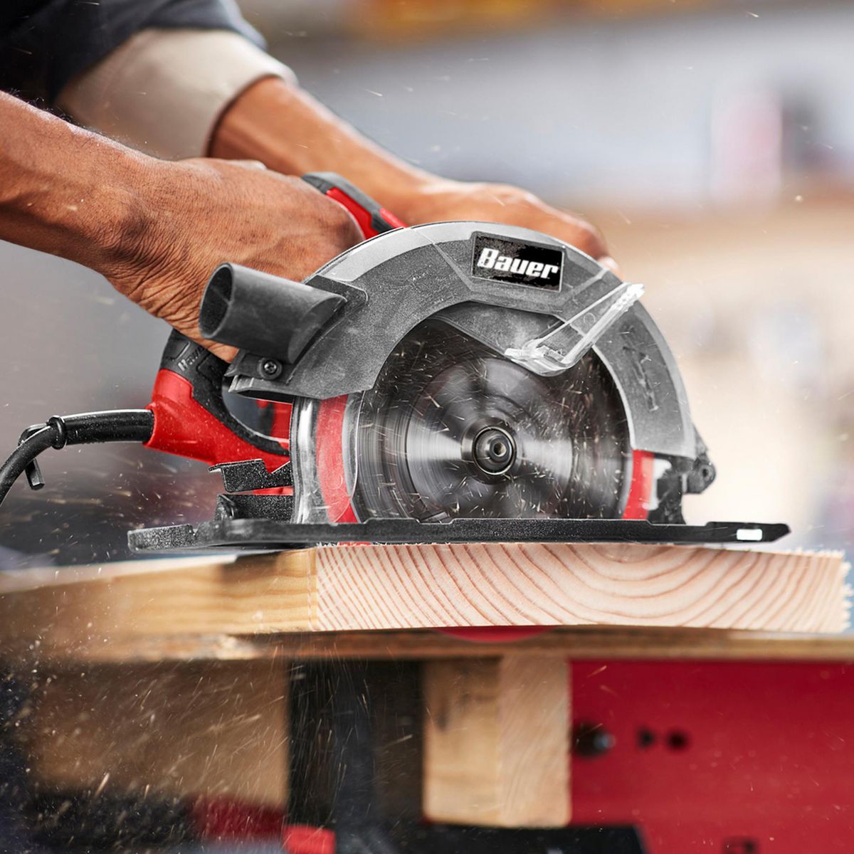 BAUER 7 1/4 14A circular saw