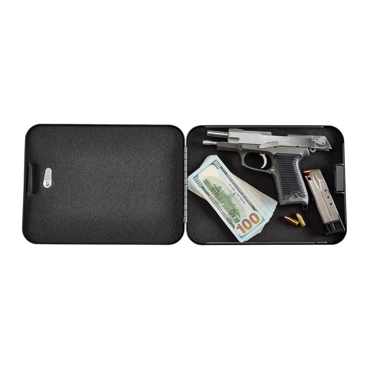 Coffre-fort pour pistolet avec sangle 114 po./cu. - GRAND - sosoutils