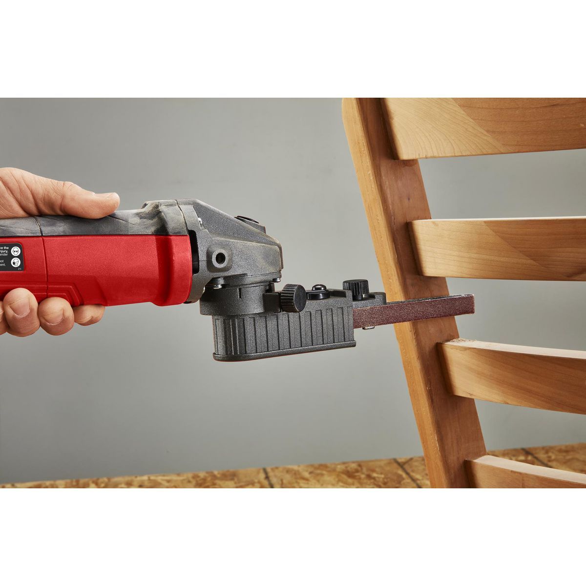 Ponceuse à bande de 5,3 A, 1/2 po x 18 po BAUER - sosoutils