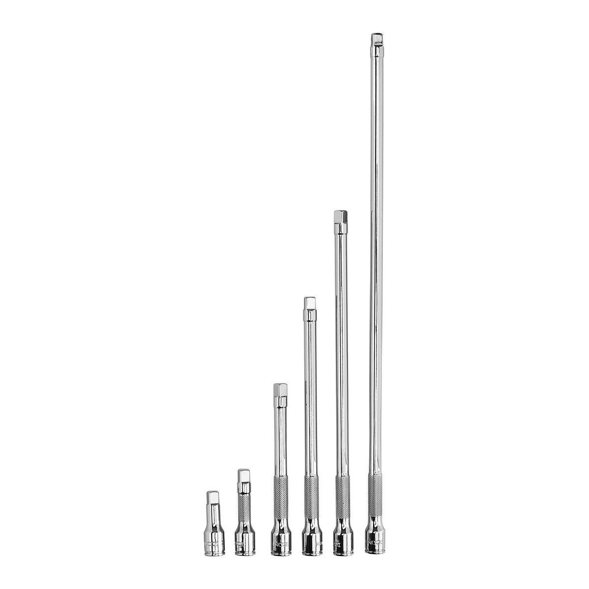Icon 6 Piece 1/4" Drive Professional Socket Extension Set