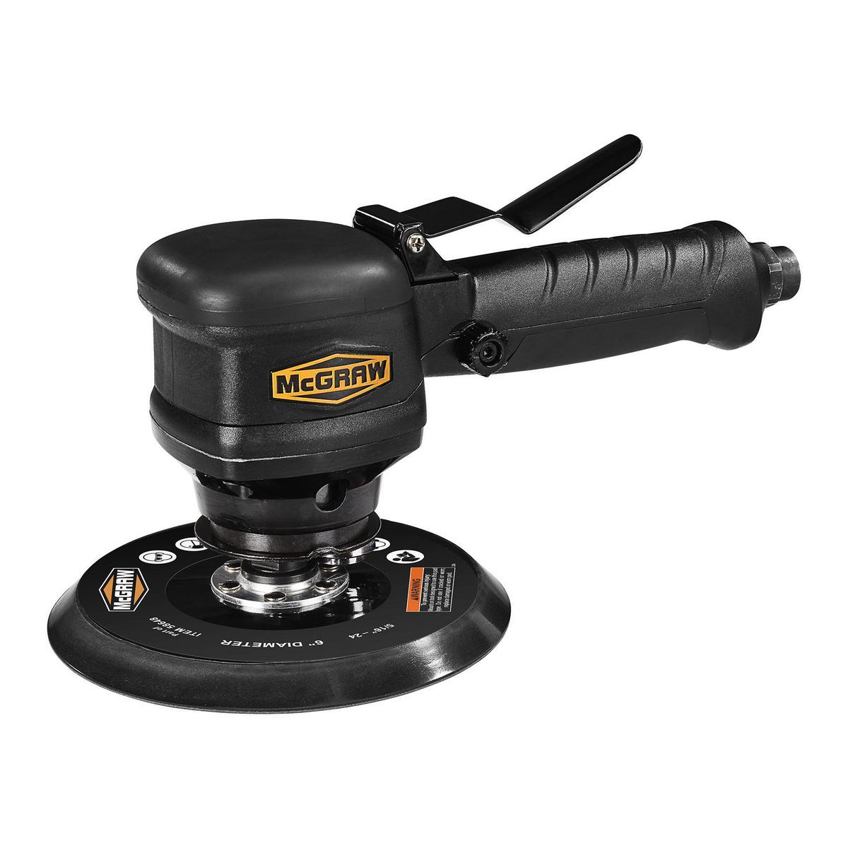 mcgraw 6 in. dual action air sander