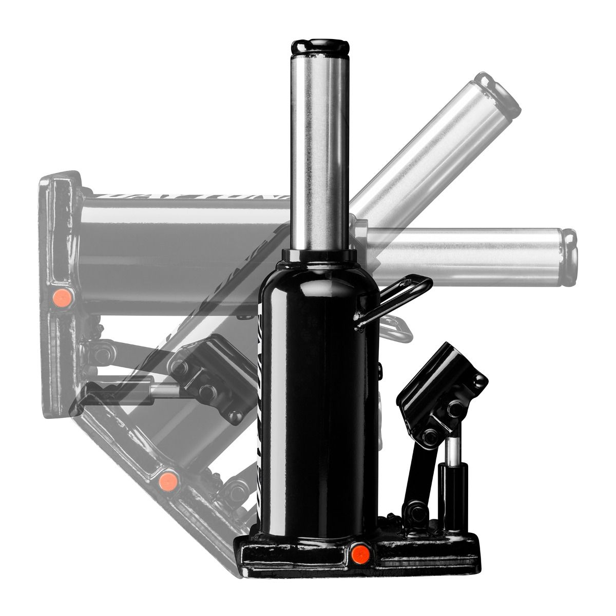Cric-bouteille hydraulique robuste de 20 tonnes DAYTONA - sosoutils