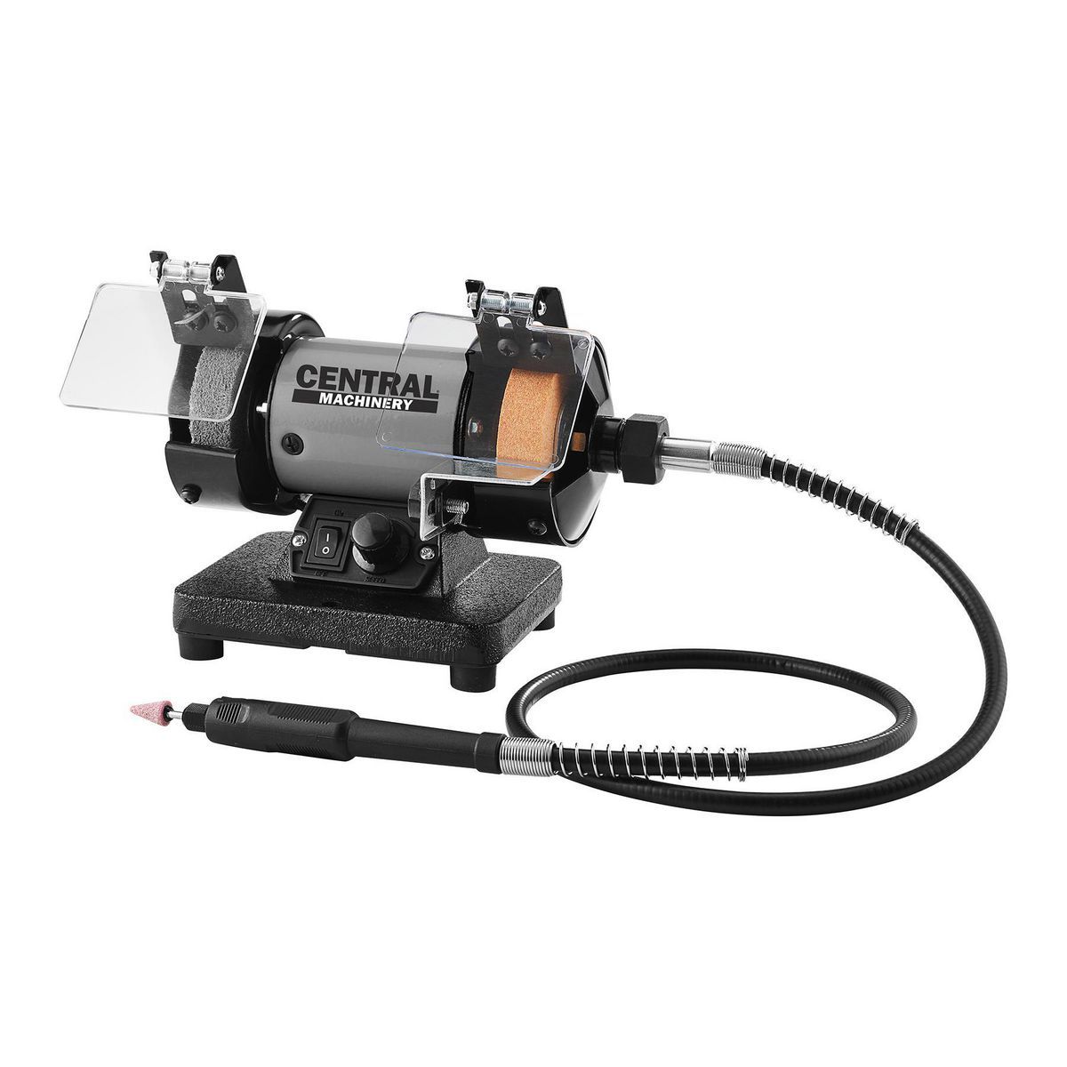 Meuleuse d'établi de 3 po avec arbre flexible - sosoutils