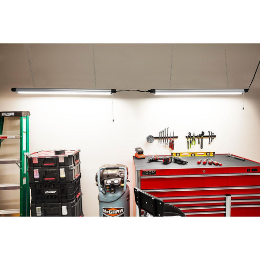 5500 lumen LED pendant light, 1.2 m, connectable - BRAUN