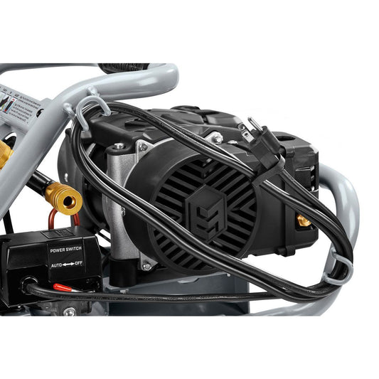 Compresseur d'air de chantier ultra silencieux sans huile FORTRESS de 6 gallons et 150 PSI