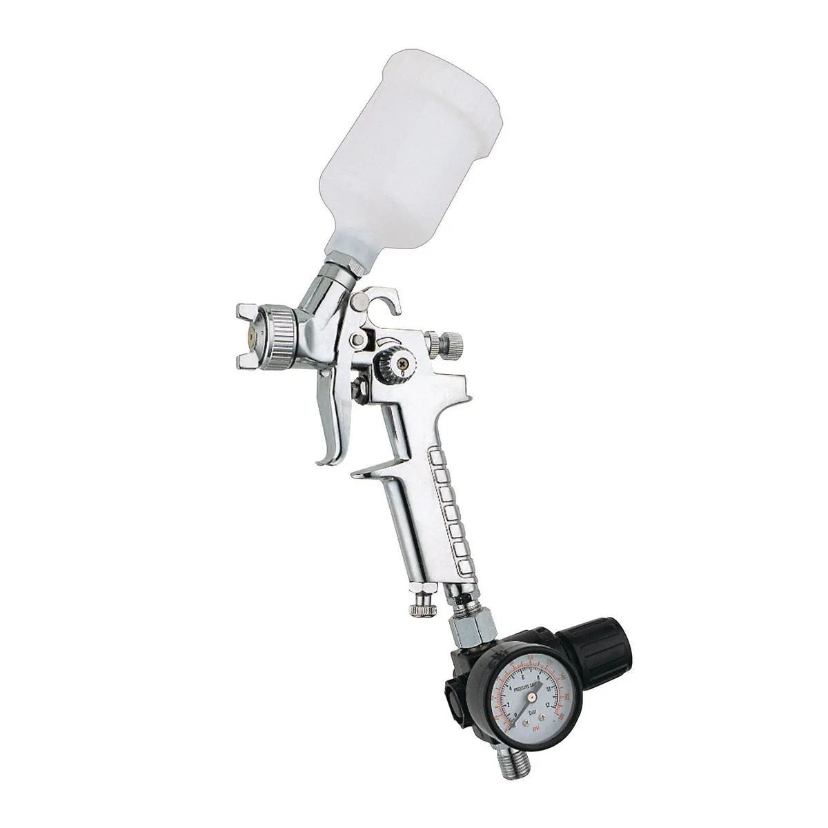 Pistolet à peinture pneumatique de retouche 120 cm³ HVLP, buse de 0,8 mm - CENTRAL PNEUMATIC