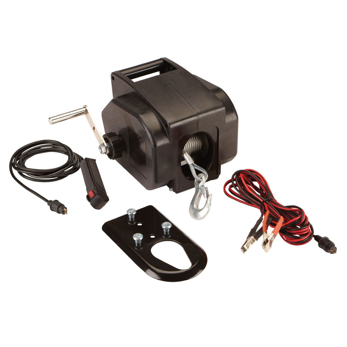 Treuil électrique marin de 2000 lb BADLAND - sosoutils