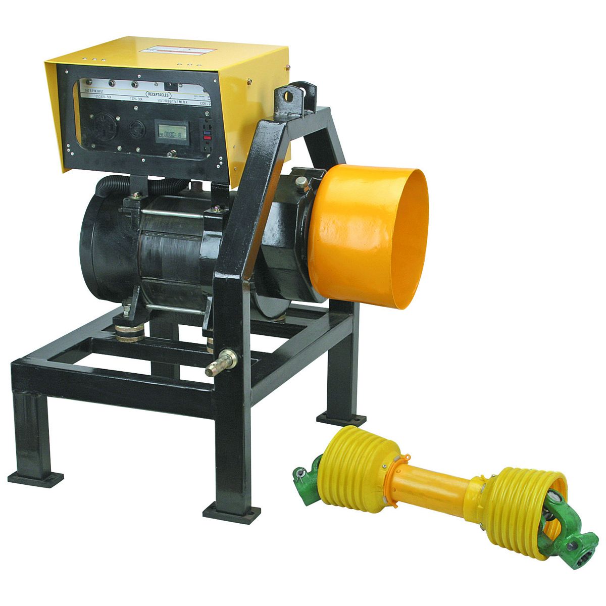 Générateur de prise de force entraîné par tracteur de 15 000 watts en continu / 16 000 watts en crête - sosoutils