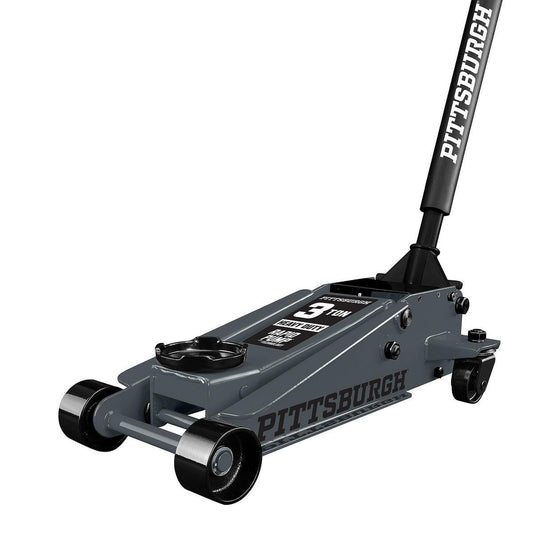 Cric de plancher Rapid Pump®, 3 tonnes, Gris ardoise - PITTSBURGH