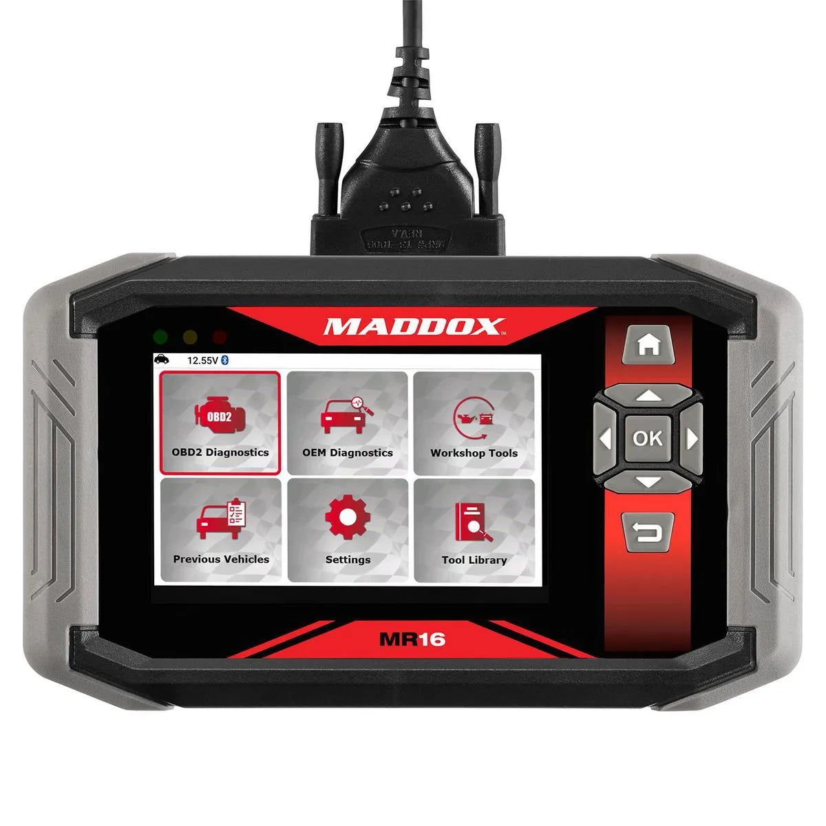 MADDOX MR16 Advanced OBDII Code Reader with 4.3-inch Screen