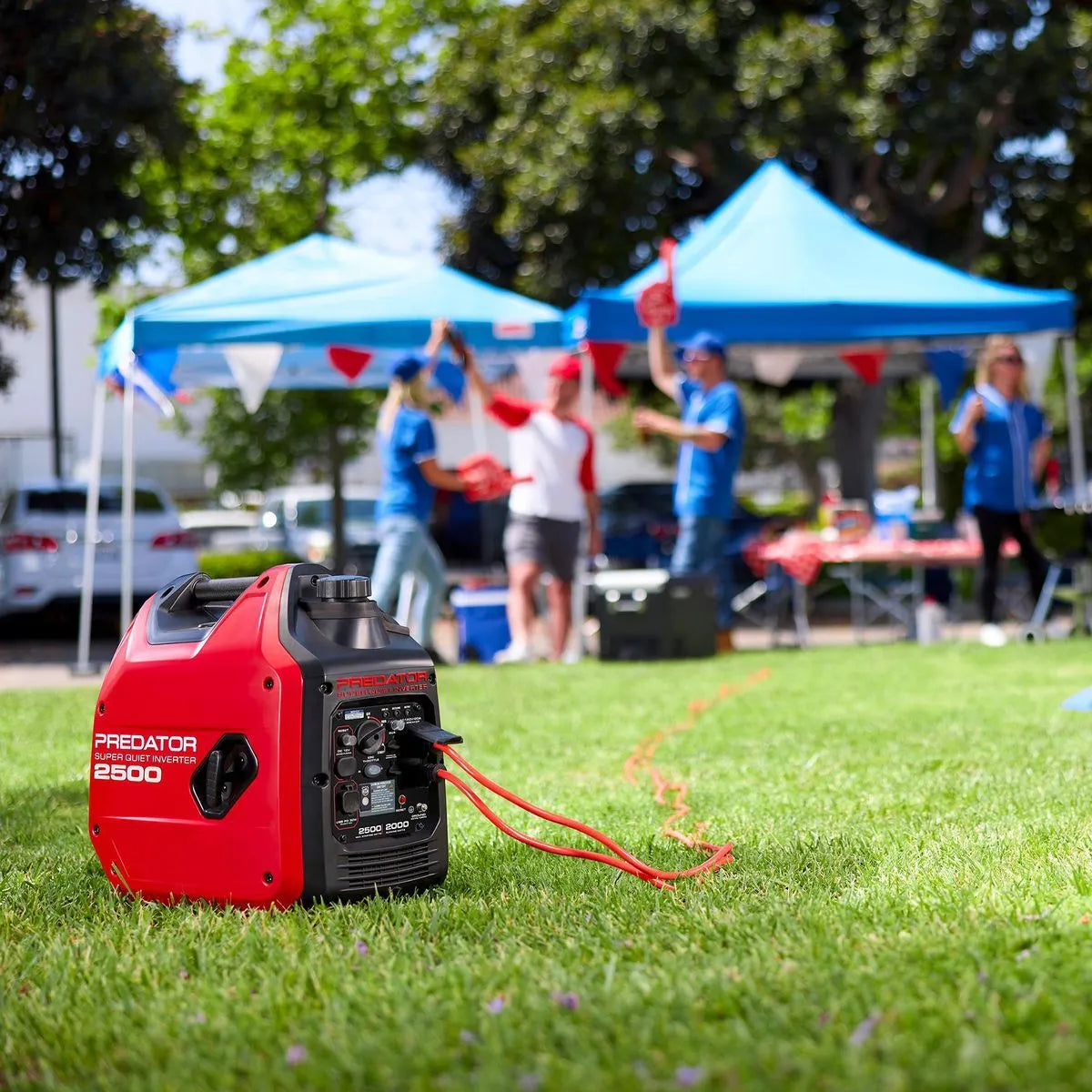 Générateur onduleur 2500 watts ultra silencieux avec technologie CO SECURE, conforme aux normes EPA - PREDATOR