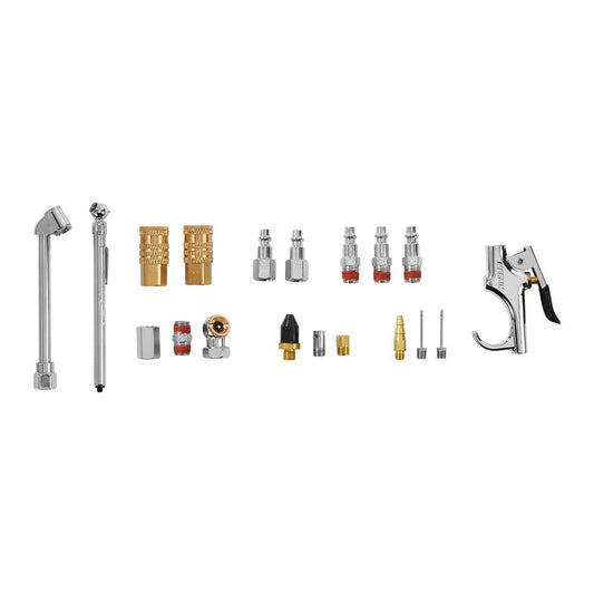 Kit d'accessoires pour compresseur d'air haute performance , 20 pièces - MERLIN
