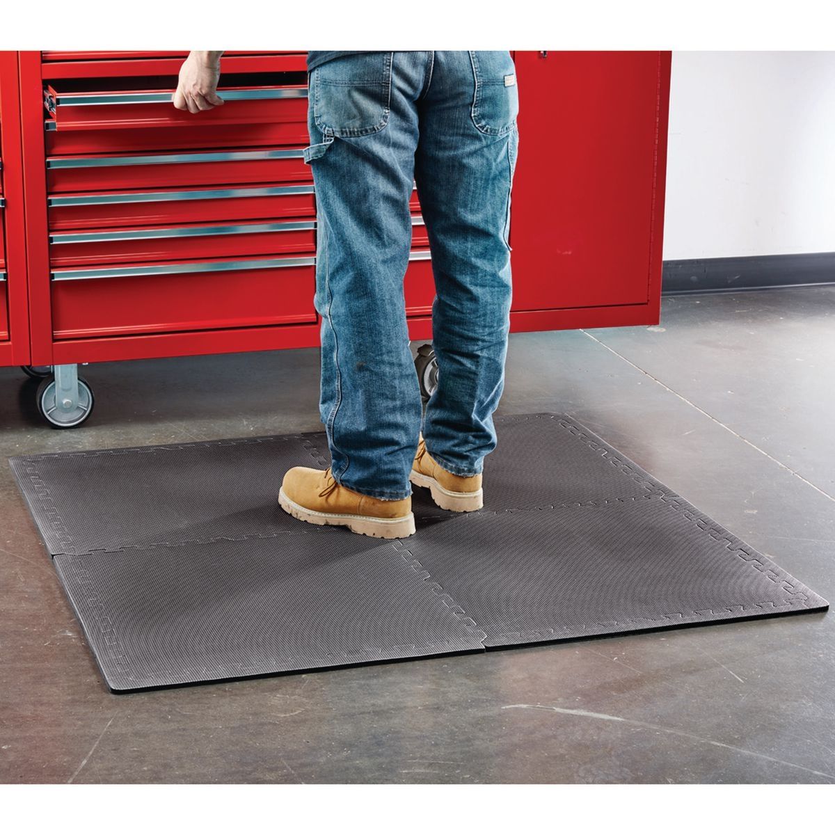 Ensemble de tapis en mousse anti-fatigue, paquet de 4 - sosoutils