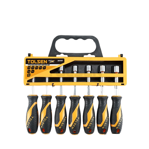 Ensemble de tournevis à écrous SAE - TOLSEN - sosoutils