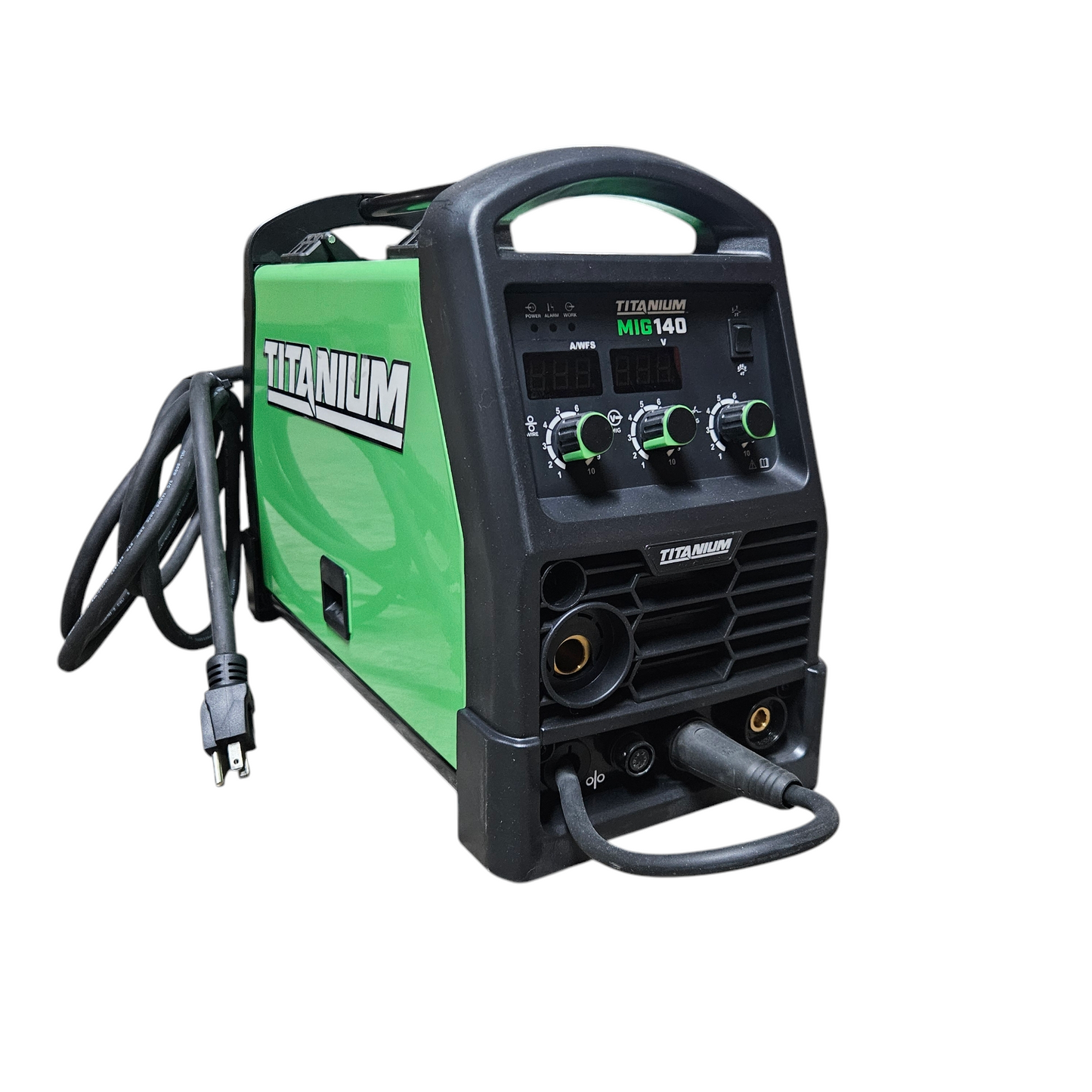 Professional MIG 140 welder with 120 volt input TITANIUM