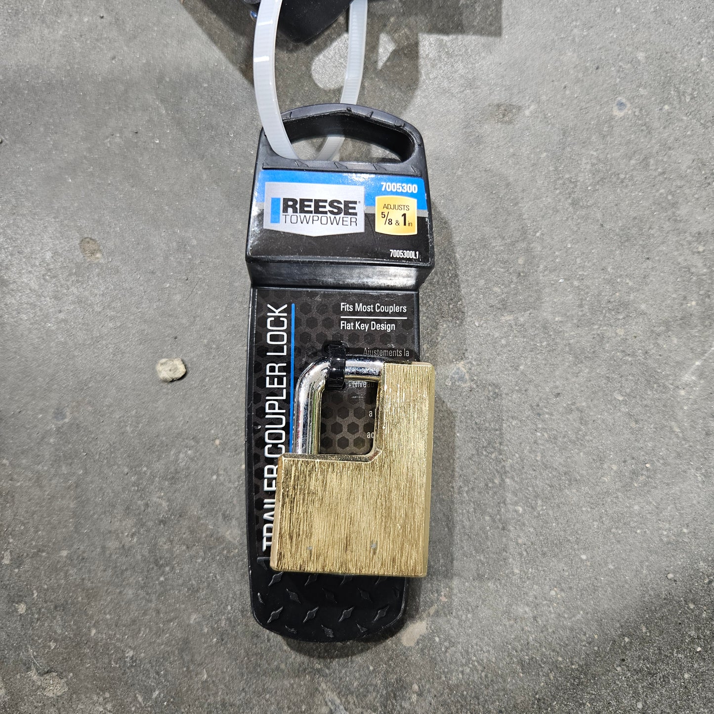 REESE Towpower Padlock 5/8 to 1 in.