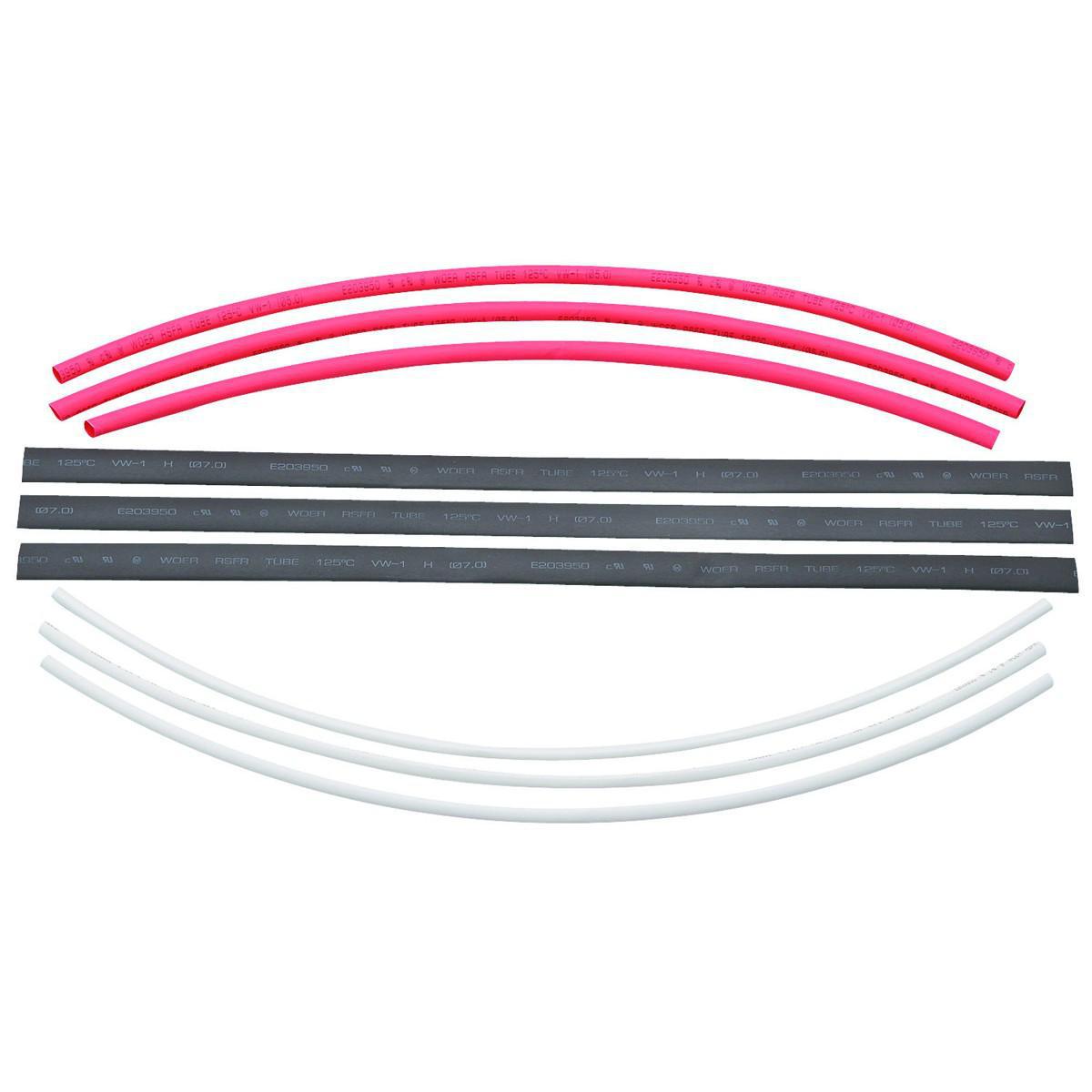 Assortiment de tubes thermorétractables, 9 Pièces CHICAGO ELECTRIC - sosoutils