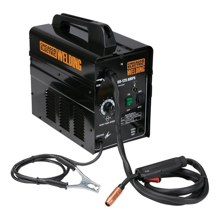 Soudeuse MIG 125A, Flux Chicago Electric Welding - sosoutils