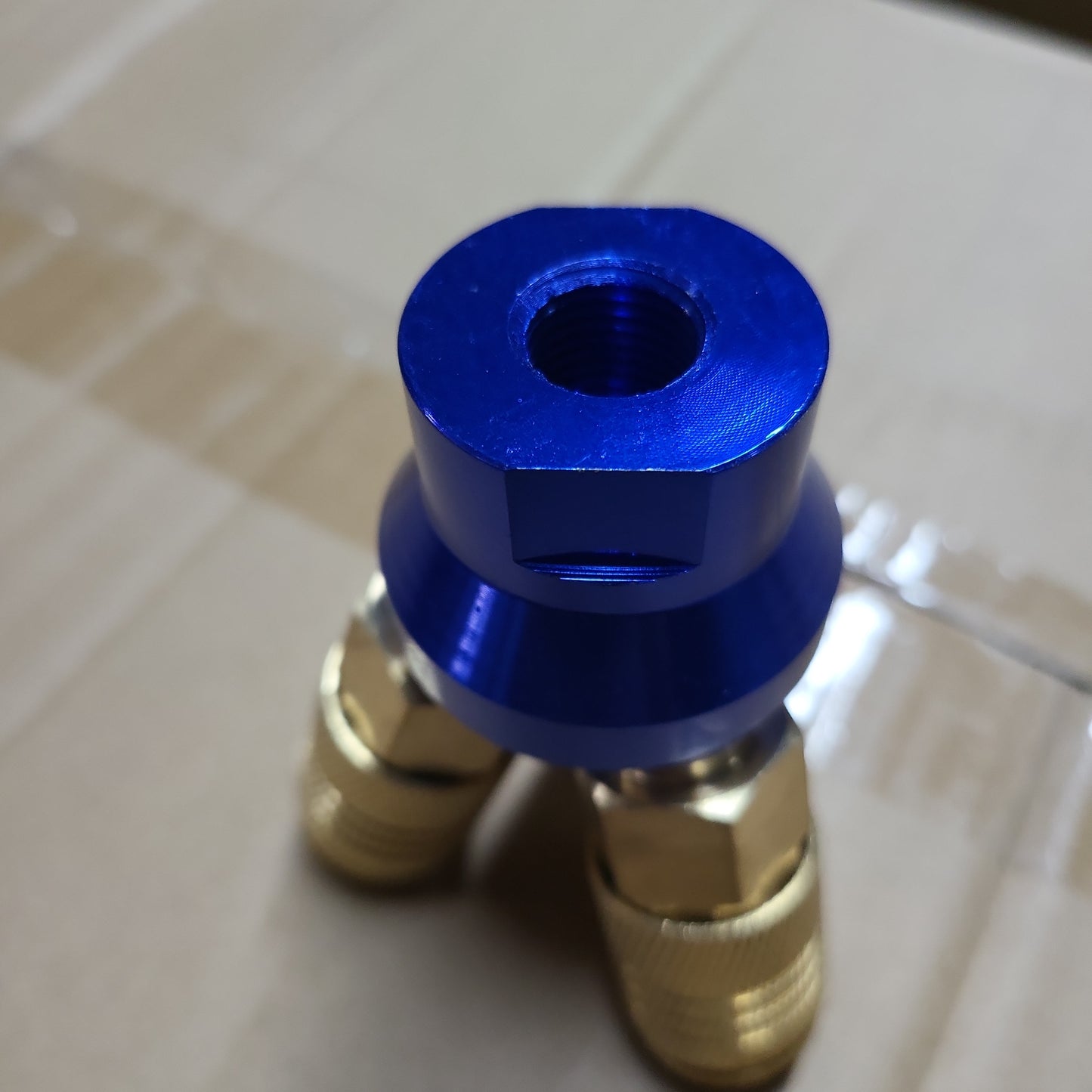 Connecteur 3 voies (3-way) base en aluminium connecteur universel quick-OPTIMA - sosoutils