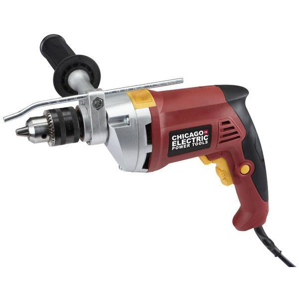 Perceuse à percussions réversible 1/2 pouce Chicago Electric - sosoutils