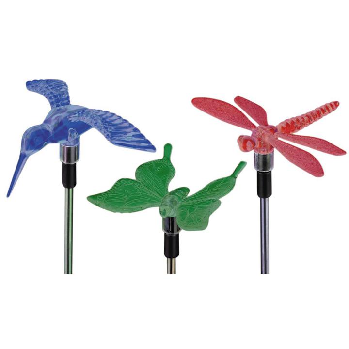 Ensemble de trois lumières solaire décorative. - sosoutils