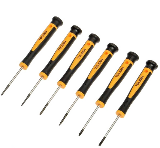 Tournevis de précision ensemble de 6 TOLSEN - sosoutils