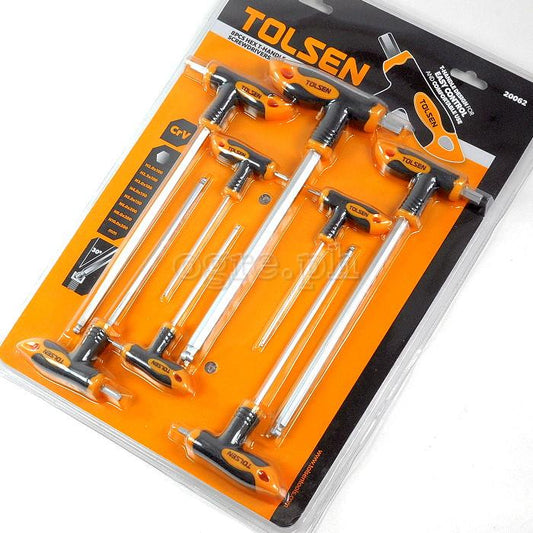 Ensemble de 8 tournevis HEX poigné en "T" - sosoutils