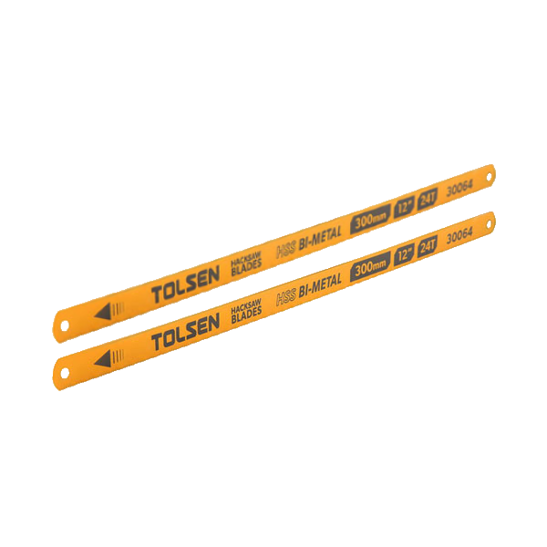 Ensemble de 2 lames bi-métal pour scie à métal 12 po TOLSEN - sosoutils