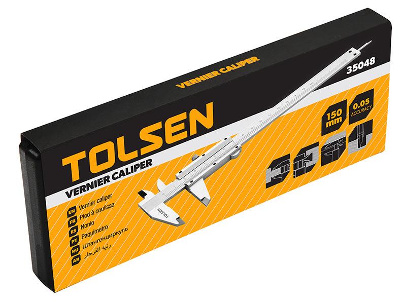 Vernier manuel en acier au carbone-TOLSEN - sosoutils