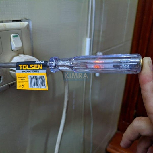 Testeur de voltage 100-500v TOLSEN - sosoutils