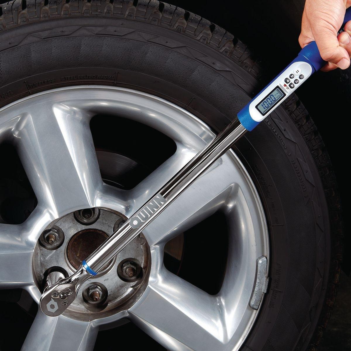 Clé dynamométrique numérique à entraînement de 1/2 Po QUINN - sosoutils