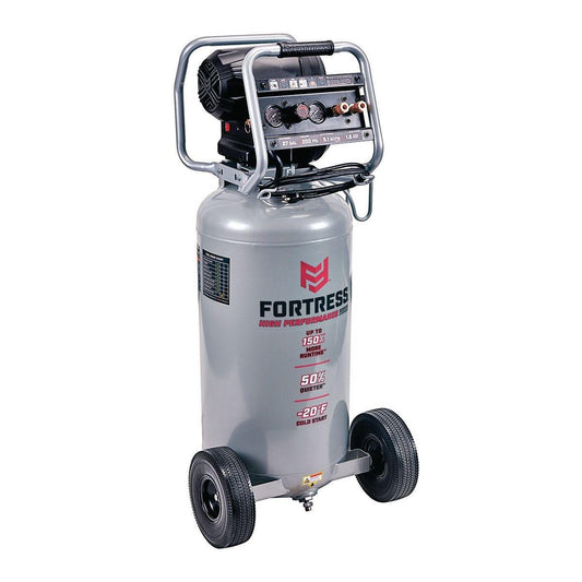 Compresseur d'air professionnel sans huile, 27 Gallons, 200 Lbs FORTRESS - sosoutils