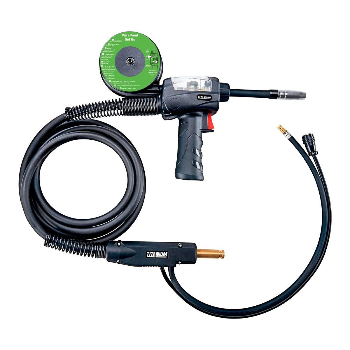 Pistolet à bobine 150A pour l'aluminium-TITANIUM - sosoutils