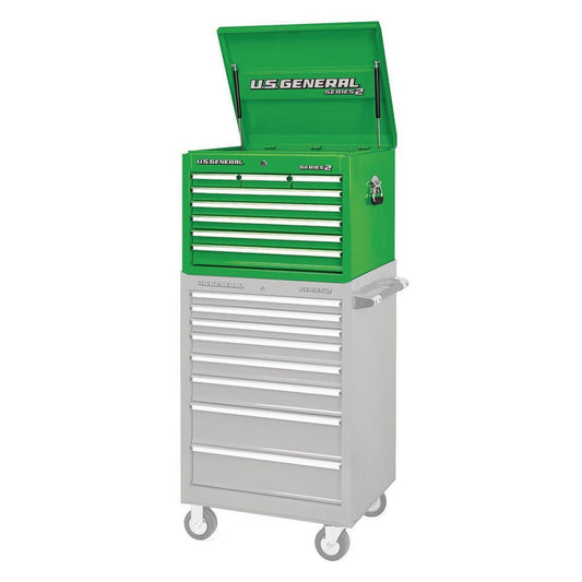 Coffre Supérieur, Vert, 26 Po US GENERAL SERIE 2 - sosoutils