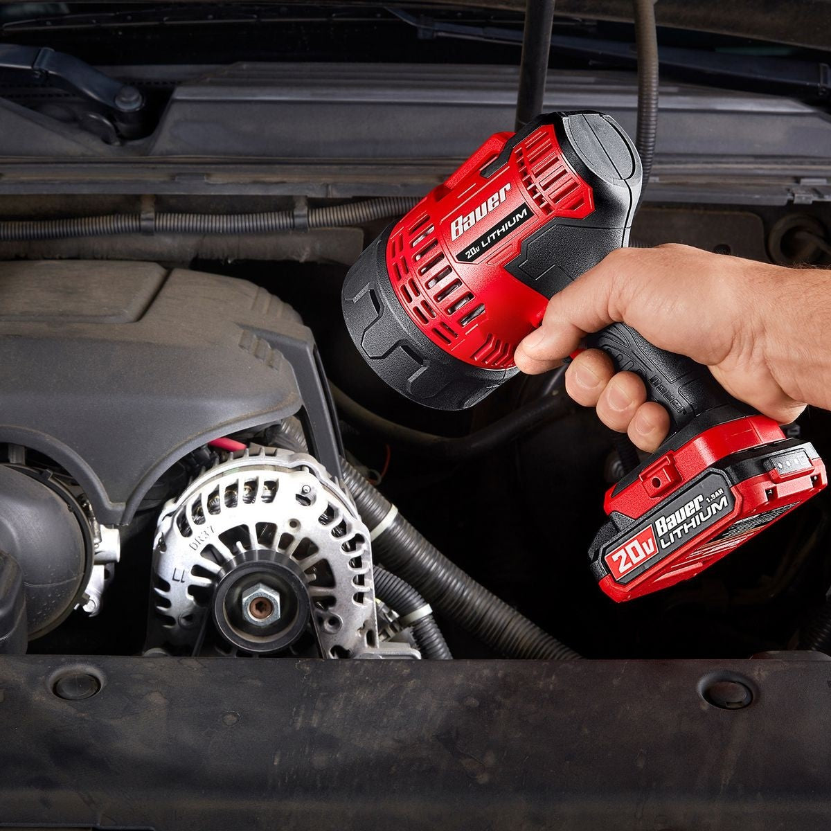 Projecteur/Lumière sans fil 20v Lithium-Ion 2500 Lumens - Outil Uniquement-BAUER - sosoutils