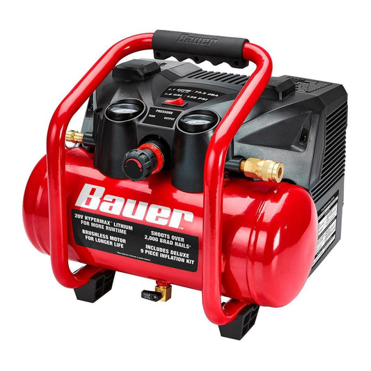 Compresseur sans fil 20V Hypermax 1.6 gal., 135psi-BAUER (Outil seulement) - sosoutils