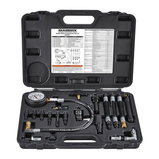 Ensemble maitre de test de compression pour diesel MADDOX - sosoutils