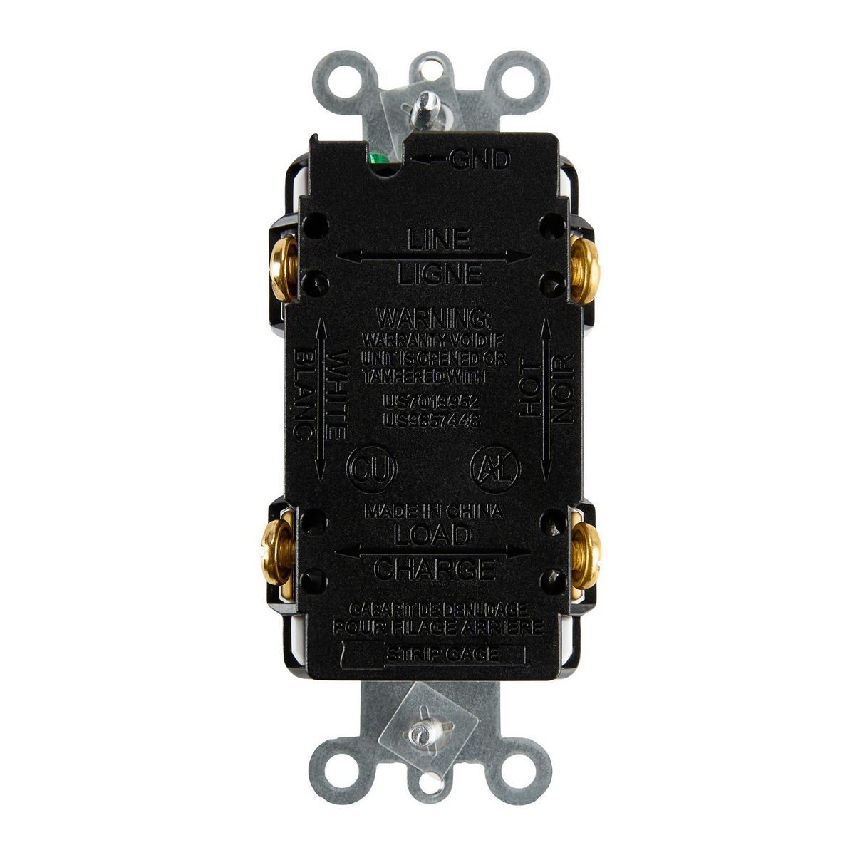 Prise duplex gfci Aauto-test 15 a 125 v ARMSTRONG - sosoutils
