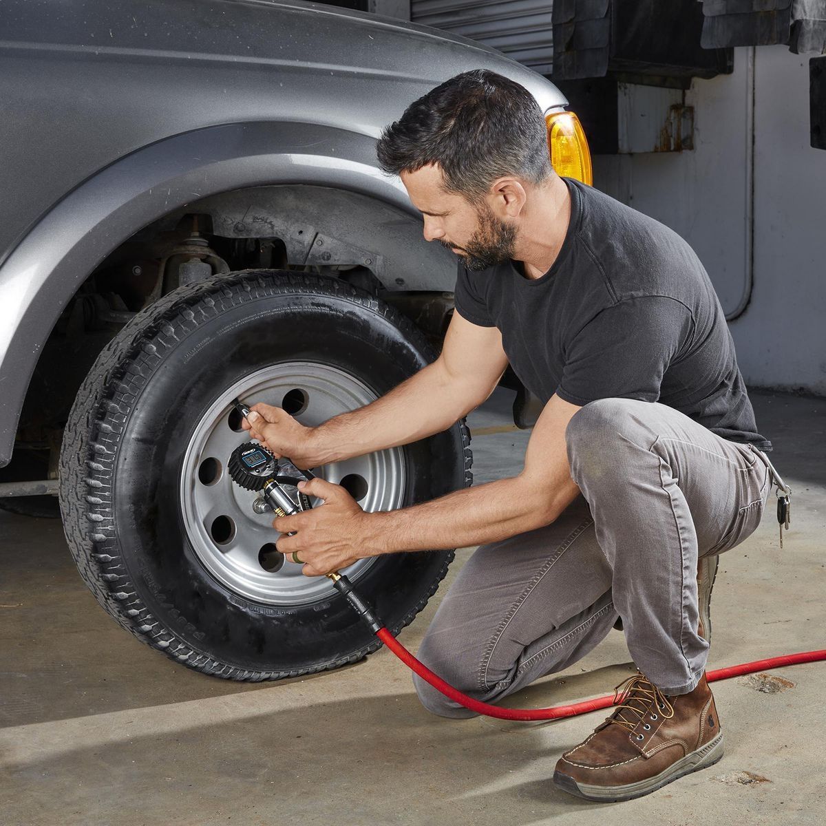 Gonfleur de pneu numérique MERLIN - sosoutils