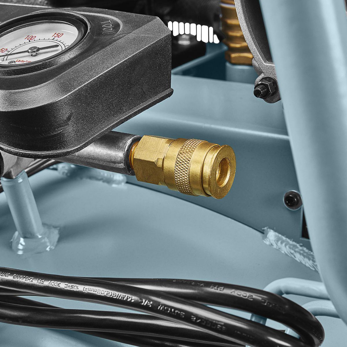 Compresseur d'air vertical à lubrification d'huile de 29 gallons, 1,8 HP, 165 PSI MCGRAW - sosoutils