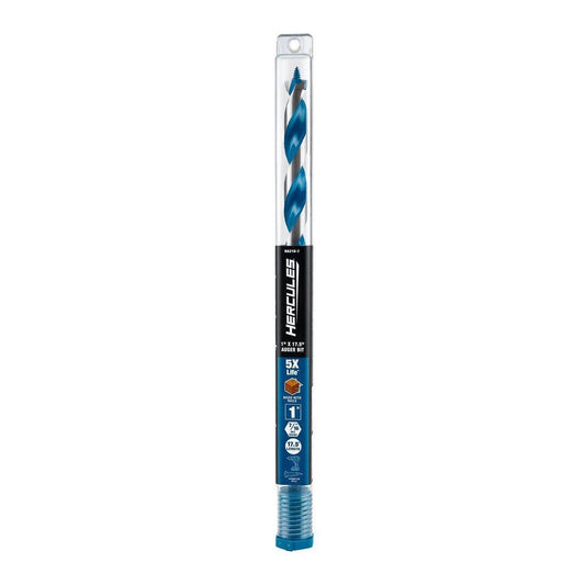 Mèche tarière de 1 Po X 17,5 Po HERCULES - sosoutils