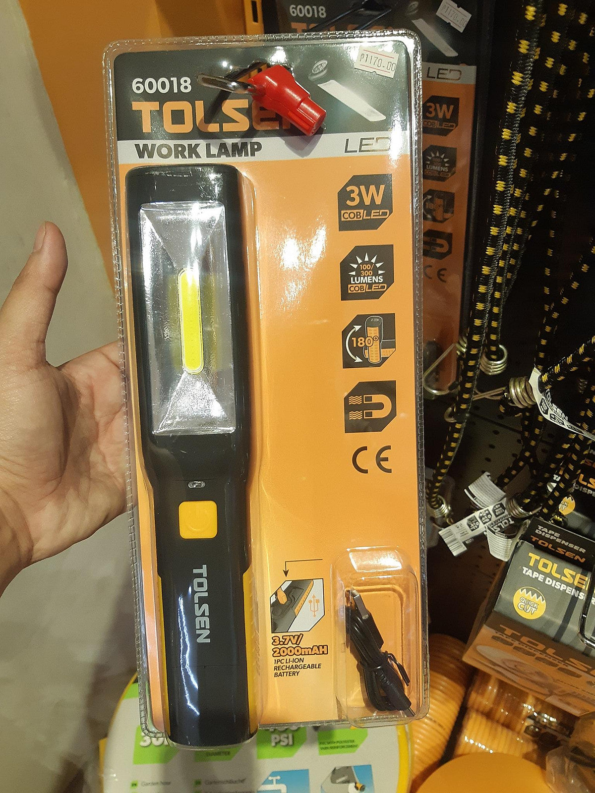 Lumière de travail au DEL cob - TOLSEN - sosoutils