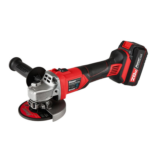 Meuleuse d'angle sans fil BAUER Hypermax ™ au lithium 4-1/2 po 20 V - Outil uniquement - sosoutils
