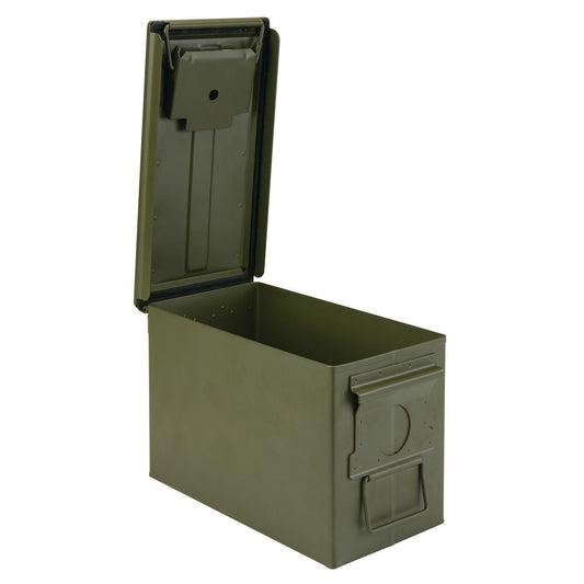 Boîte de munitions en métal de calibre 0,50 - sosoutils