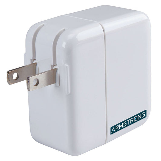 Chargeur mural à charge rapide à deux ports ARMSTRONG - sosoutils