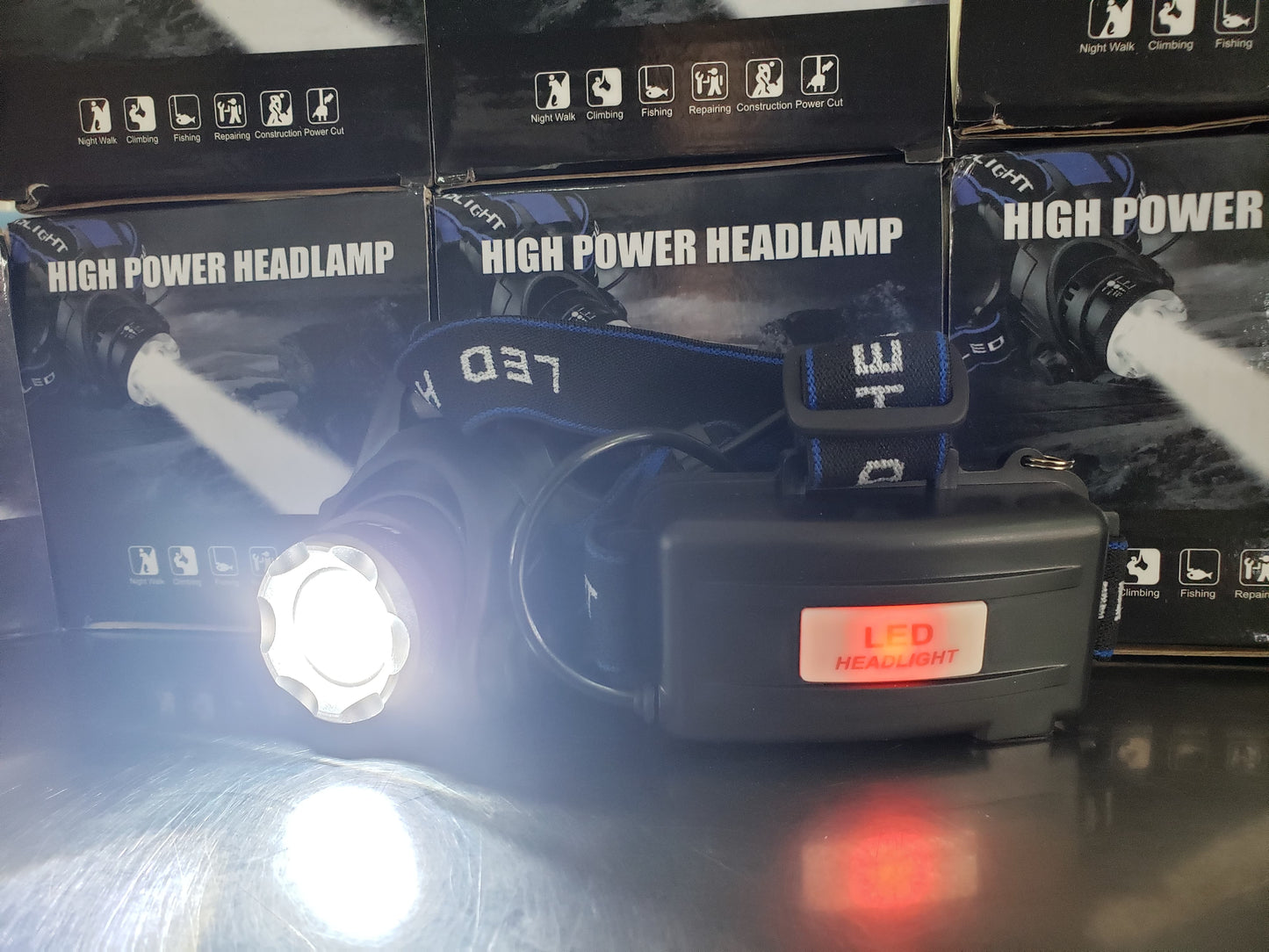 Lampe frontale KEEN 800 lumens lithium rechargeable - sosoutils