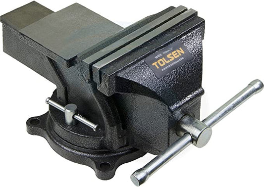 Étau pivotant de 6 po avec enclume-TOLSEN - sosoutils