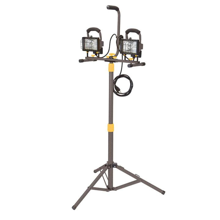 Lumière halogène à double tête détachable 500 W Luminar Work® - sosoutils