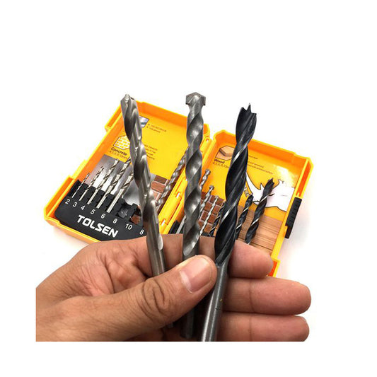 Ensemble de 16 mèches mixte - TOLSEN - sosoutils